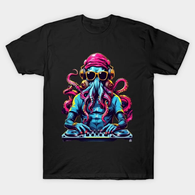 Techno T-Shirt - Psychedelic organism - Catsondrugs.com - Techno, rave, edm, festival, techno, trippy, music, 90s rave, psychedelic, party, trance, rave music, rave krispies, rave flyer T-Shirt T-Shirt by catsondrugs.com